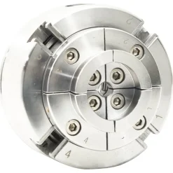 Outils-vidaXL Mandrin à bois à 4 mâchoires connexion M33 argenté 96 mm