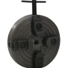 Outils-vidaXL Mandrin à bois à 4 mâchoires connexion M18 acier noir 150x63 mm