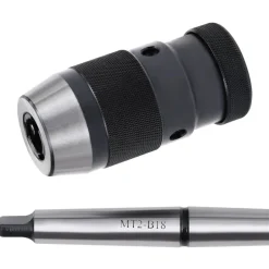Accessoires D'Outils-vidaXL Mandrin de perçage MT2-B18 avec plage de serrage de 16 mm