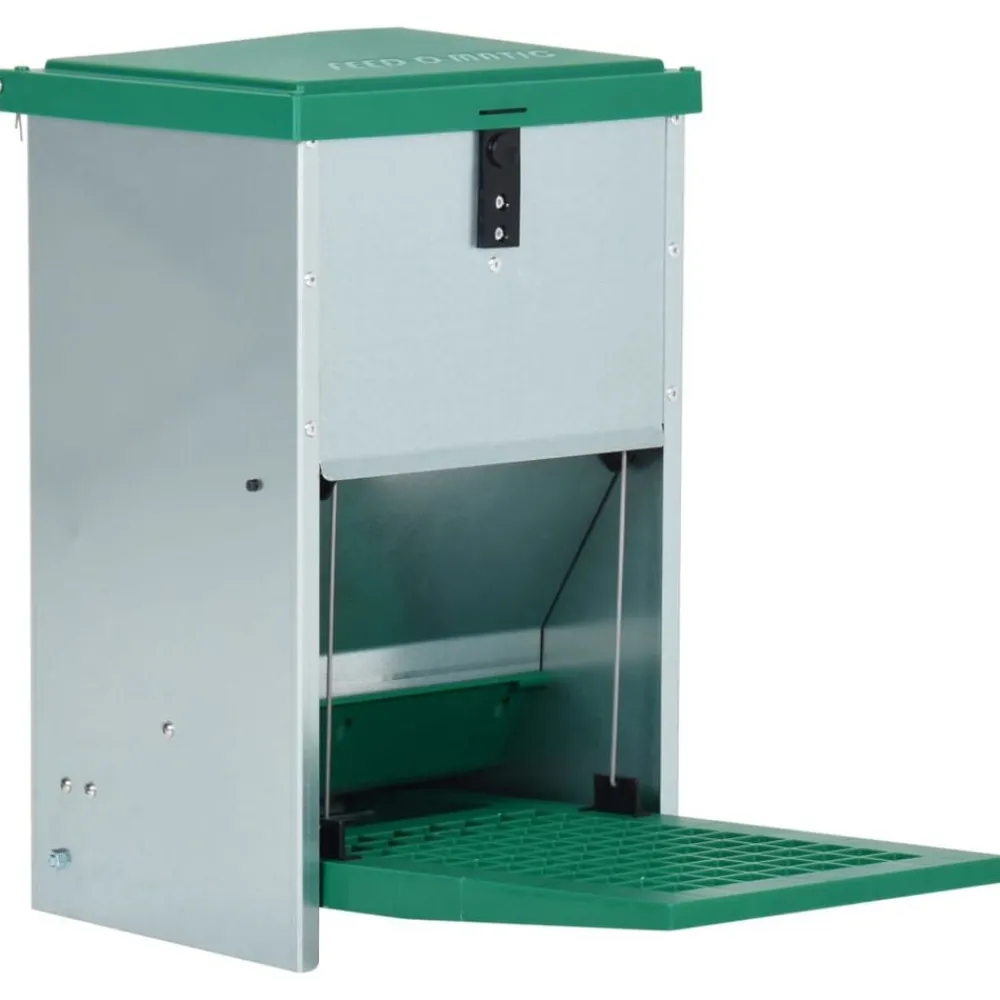 vidaXL Mangeoire automatique pour volaille avec pédale 8 kg