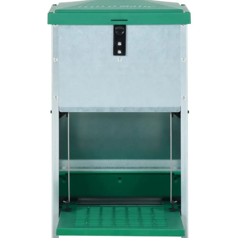 vidaXL Mangeoire automatique pour volaille avec pédale 8 kg