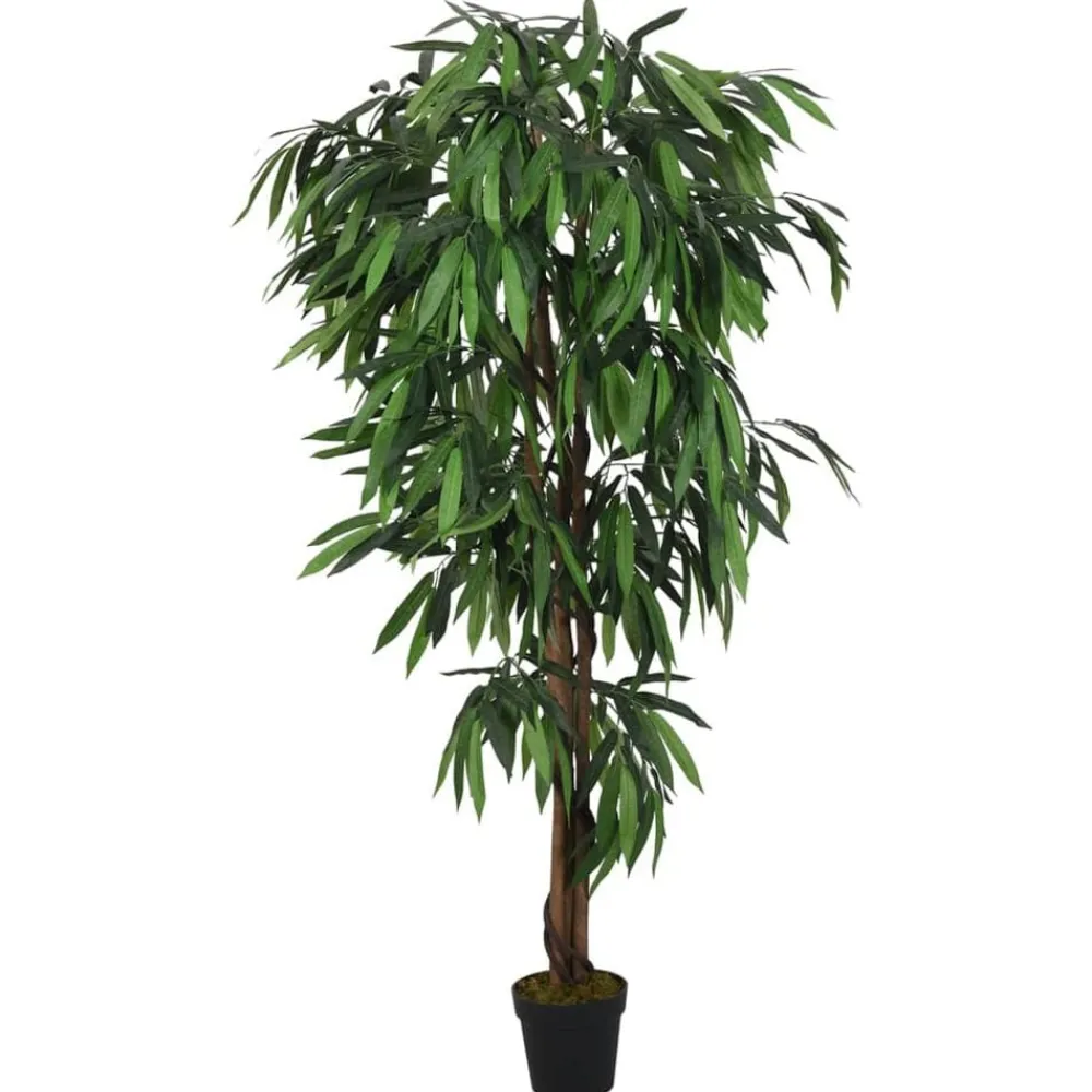 vidaXL Manguier artificiel 300 feuilles 80 cm vert