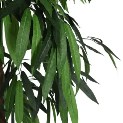 vidaXL Manguier artificiel 300 feuilles 80 cm vert