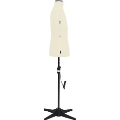 Produits Ménagers-vidaXL Mannequin de couture ajustable pour homme Crème Taille 37-45 Crème