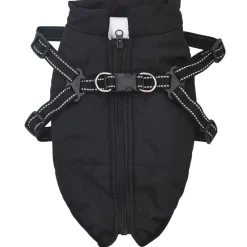 Articles Pour Animaux De Compagnie-vidaXL Manteau pour chien L36 Fleece et Polyester Noir