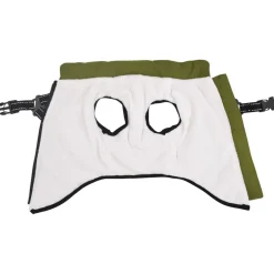 Articles Pour Animaux De Compagnie-vidaXL Manteau pour chien L32 Fleece et Polyester Vert armée