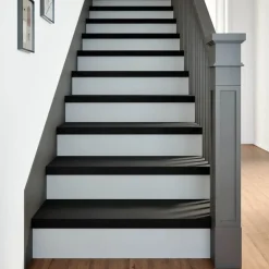 Produits Ménagers-vidaXL Marches d'escalier 4 pcs 70x25x2 cm chêne massif Marron foncé
