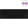 vidaXL Marches d'escalier 10 pcs 25x75 cm caoutchouc