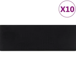vidaXL Marches d'escalier 10 pcs 25x75 cm caoutchouc