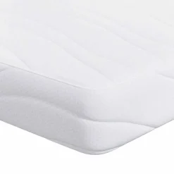 vidaXL Matelas Blanc 80 x 160 cm Tissu jacquard