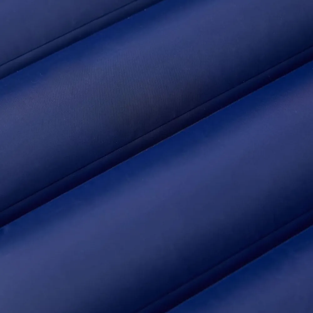 Loisirs De Plein Air-vidaXL Matelas de camping autogonflant oreiller 1 personne Bleu marine