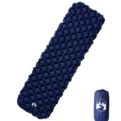 vidaXL Matelas de camping gonflable 1 personne 190x58x6 cm