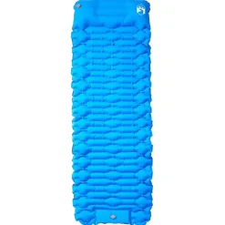 vidaXL Matelas de camping autogonflant avec oreiller 1 personne