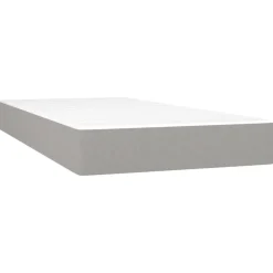 vidaXL Matelas de lit à ressorts ensachés fermeté moyenne 80x200x20cm Tissu