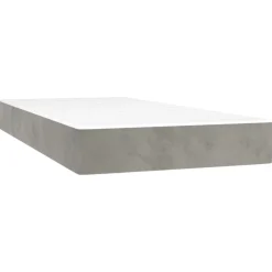 Lits & Accessoires-vidaXL Matelas de lit à ressorts ensachés fermeté moyenne 80x200x20 cm Gris clair