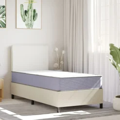 vidaXL Matelas en mousse moyennement doux 80x200 cm