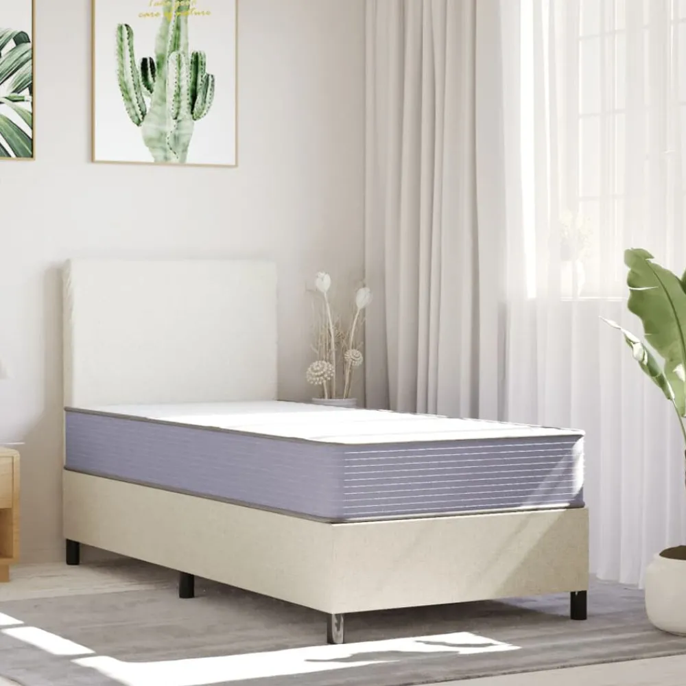 vidaXL Matelas en mousse moyennement doux 80x200 cm