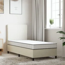 Lits & Accessoires-vidaXL Matelas en mousse pour enfants moyennement doux 80x160 cm