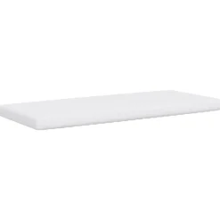 Lits & Accessoires-vidaXL Matelas en mousse blanc 80x200 cm 7 zones dureté 20 ILD
