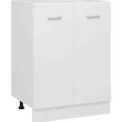 Armoires & Meubles De Rangement-vidaXL Meuble bas "Lyon" 60 x 46 x 81,5 cm Bois d'ingénierie Blanc