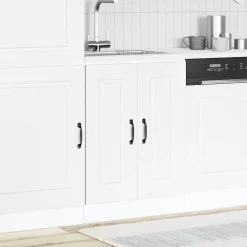 vidaXL Meuble bas pour évier Kalmar 60x46x81,5cm bois ingénierie