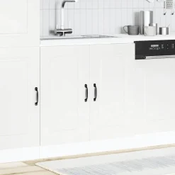 vidaXL Meuble bas pour évier Kalmar 80x46x81,5cm bois ingénierie