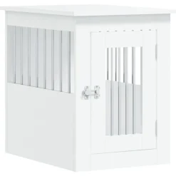 vidaXL Meuble de cage pour chiens 45x62x59 cm bois d'ingénierie