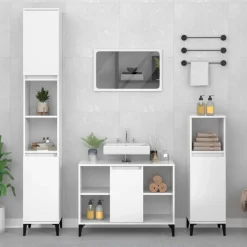 vidaXL Meuble d'évier 80x33x60 cm bois d'ingénierie