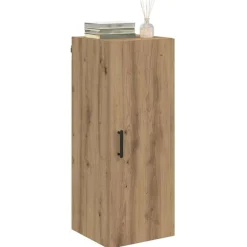 Armoires & Meubles De Rangement-vidaXL Meuble mural Chêne artisanal 34,5 x 34 x 90 cm ch&ecirc;ne artisanal