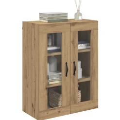 Armoires & Meubles De Rangement-vidaXL Meuble mural Chêne artisanal 69,5 x 34 x 90 cm ch&ecirc;ne artisanal