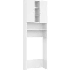 vidaXL Meuble pour machine à laver 64x25,5x190 cm