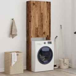 vidaXL Meuble pour machine à laver 64x25,5x190 cm