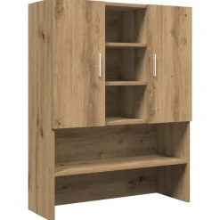 vidaXL Meuble pour machine à laver chêne artisanal 70,5x25,5x90 cm