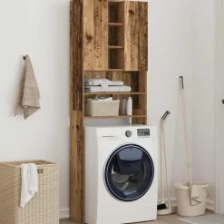 vidaXL Meuble pour machine à laver 64x25,5x190 cm