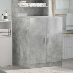 Accessoires Pour Appareils Électroménagers-vidaXL Meuble pour machine à laver 70,5x71,5x91,5 cm Gris béton