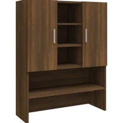 Accessoires Pour Appareils Électroménagers-vidaXL Meuble pour machine à laver Chêne marron 70,5x25,5x90 cm Ch&ecirc;ne marron