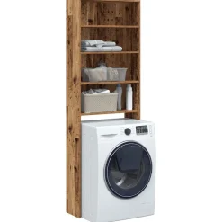 vidaXL Meuble pour machine à laver 64x24x190 cm