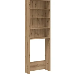 vidaXL Meuble pour machine à laver chêne artisanal 64x24x190 cm