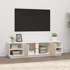 vidaXL Meuble TV 156x40x40 cm Bois de pin massif