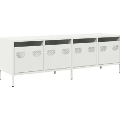 vidaXL Meuble TV 135x39x43,5 cm acier laminé à froid