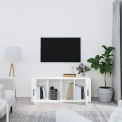 vidaXL Meuble TV 100x35x40 cm Bois d'ingénierie