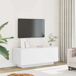Meubles Tv-vidaXL Meuble TV 100x35x40 cm Aggloméré Blanc