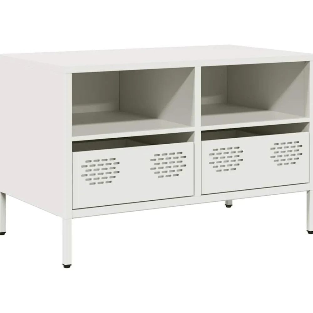 vidaXL Meuble TV 68x39x43,5 cm acier laminé à froid