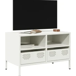 vidaXL Meuble TV 68x39x43,5 cm acier laminé à froid