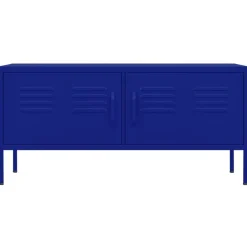vidaXL Meuble TV 105x35x50 cm Acier