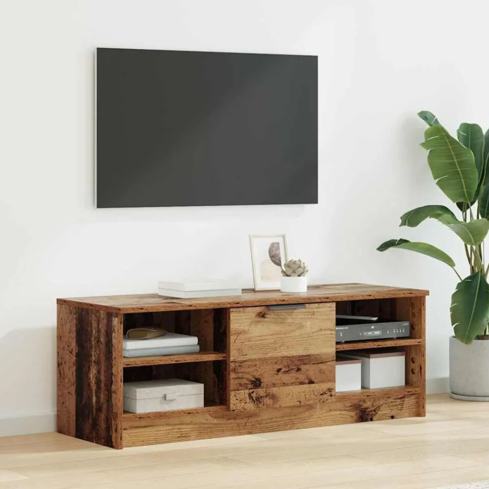vidaXL Meuble TV 102 x 35 x 36,5 cm Bois d'ingénierie