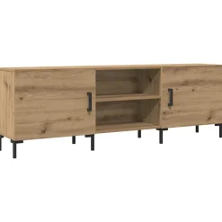 Meubles Tv-vidaXL Meuble TV chêne artisanal 150x30x50 cm bois d'ingénierie ch&ecirc;ne artisanal