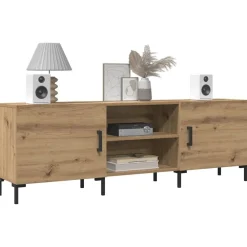 Meubles Tv-vidaXL Meuble TV chêne artisanal 150x30x50 cm bois d'ingénierie ch&ecirc;ne artisanal