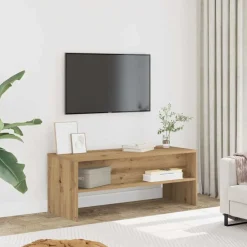 vidaXL Meuble TV chêne artisanal 100x40x40 cm bois d'ingénierie