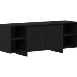 vidaXL Meuble TV Chêne noir 120 x 30 x 40,5 cm Bois d'ingénierie